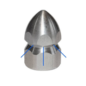 Dysza kanalizacyjna 3/8" F 3 - 100