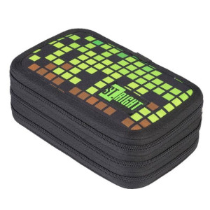 Piórnik potrójny z wyposażeniem PC-05 Pixek Gamer St.Right
