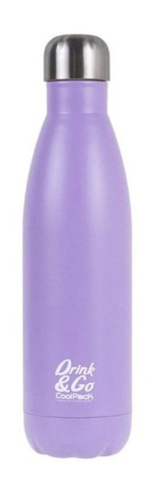 Bidon termiczny metalowy, termos 500ml fioletowy CoolPack butelka na wodę