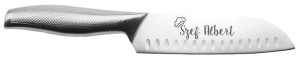 Nóż kuchenny z grawerem SANTOKU KNIFE z dedykacją
