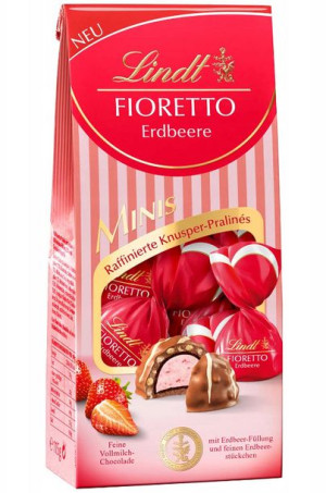 Lindt Fioretto Truskawka Minis 115g