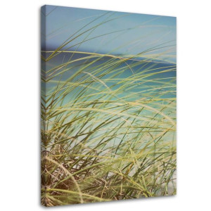 OBRAZ NA PŁÓTNIE Plaża Trawy Wydmy Piasek 40x60