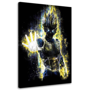 OBRAZ MŁODZIEŻOWY Dragon ball Anime Vegeta 60x90