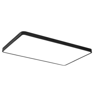 Lampa Sufitowa Plafon Nowoczesny Led Czarny Loft