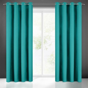 Zasłona Gotowa Rita 140x250 Cm Turkusowy