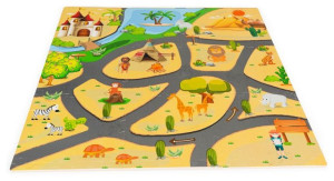 Mata Piankowa Dla Dzieci Puzzle Edukacyjna Safari