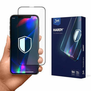 3mk Hardy Iphone 13 Pro Max Utwardzone Chemicznie Szkło Czarny/black