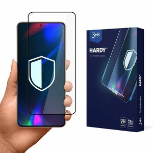 3mk Hardy Sam S21+ 5g Utwardzone Chemicznie Szkło Czarny/black