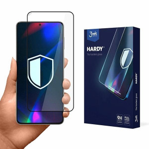 3mk Hardy Sam S22 5g Utwardzone Chemicznie Szkło Czarny/black
