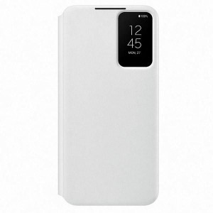 Etui Samsung Ef-zs906cw S22+ S906 Biały/white Clear View Cover