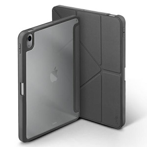Uniq Etui Moven Ipad Air 10.9 (2022/2020) Antimicrobial Szary/charcoal Grey