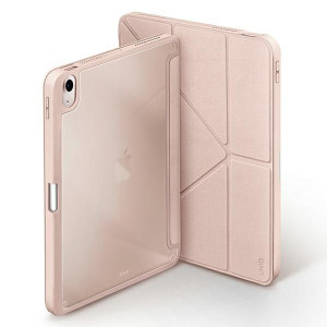 Uniq Etui Moven Ipad Air 10.9 (2022/2020) Antimicrobial Różowy/ Blush Pink