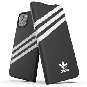 Adidas Or Booklet Case Pu Iphone 13 6,1" Czarno Biały/black White 47091