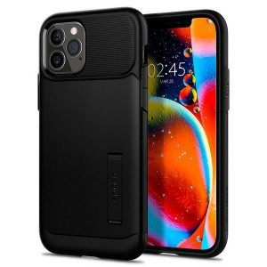 Spigen Slim Armor Iphone 12 Pro Max 6,7" Czarny/black Acs01479