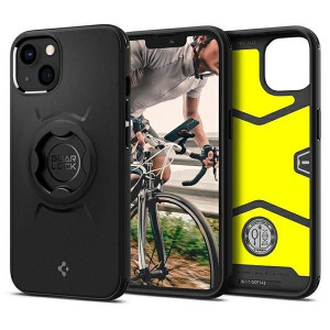Spigen Gearlock Etui Iphone 13 6,1" Gcf143 Czarny/black Acs03743 Bike Mount