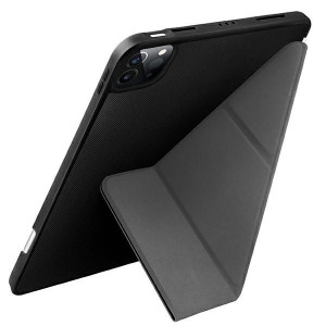 Uniq Etui Transforma Ipad Pro 11" (2021) Antimicrobial Czarny/ebony Black
