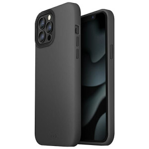 Uniq Etui Lino Hue Iphone 13 Pro Max 6,7" Szary/charcoal Grey Magsafe