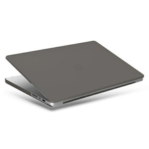 Uniq Etui Claro Macbook Pro 14" (2021) Przezroczysty Szary/smoke Matt Grey