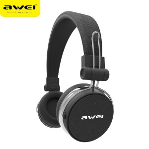 Awei Słuchawki Nauszne Bluetooth A700bl Czarny/black