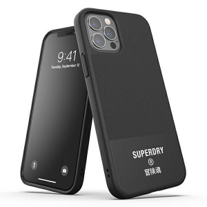 Superdry Moulded Canvas Iphone 12 Pro Ma X Case Czarny/black 42586