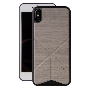 Uniq Etui Transforma Ligne Iphone X/xs Szary/ash Grey