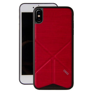 Uniq Etui Transforma Ligne Iphone X/xs Czerwony/fire Red