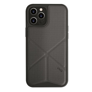 Uniq Etui Transforma Iphone 12/12 Pro 6,1" Szary/charcoal Grey