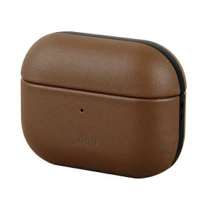 Uniq Etui Terra Airpods Pro Genuine Leather Brązowy/brown