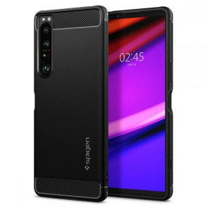 Spigen Rugged Armor Sony Xperia 1 Iv Czarny/black Acs04550