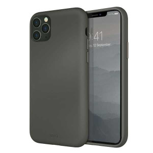 Uniq Etui Lino Hue Iphone 11 Pro Max Szary/moss Grey