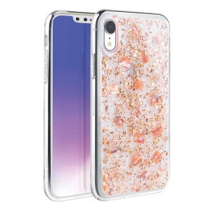 Uniq Etui Lumence Clear Iphone Xr Różowo -złoty/rosedale Rose Gold