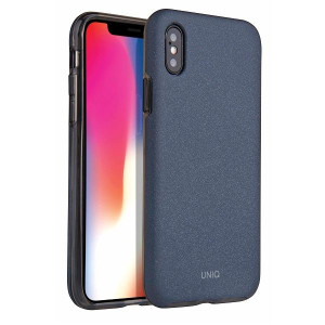 Uniq Etui Lithos Iphone X/xs Niebieski /azure Blue
