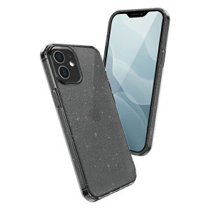 Uniq Etui Lifepro Tinsel Iphone 12 Mini 5,4" Czarny/vapour Smoke