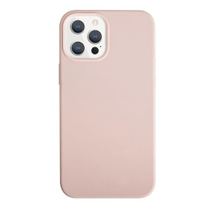 Uniq Etui Lino Hue Iphone 12/12 Pro 6,1" Różowy/blush Pink Antimicrobial
