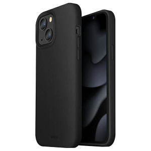 Uniq Etui Lino Iphone 13 6,1" Czarny/ink Black