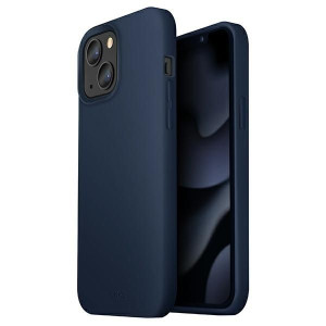 Uniq Etui Lino Iphone 13 6,1" Niebieski/marine Blue