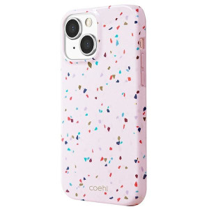 Uniq Etui Coehl Terrazzo Iphone 13 6,1" Różowy/blush Pink