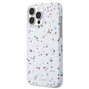 Uniq Etui Coehl Terrazzo Iphone 13 Pro / 13 6,1" Biały/natural White