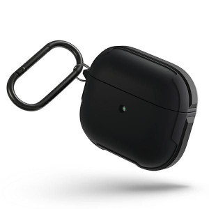 Uniq Etui Valencia Airpods 3 Czarny/midnight Black Antimicrobial