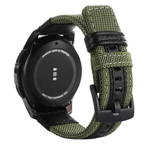 Beline Pasek Watch 22mm Weekender Zielony/czarny