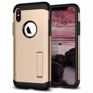 Spigen Slim Armor Iphone Xs Max Champagn E Gold 065cs25154