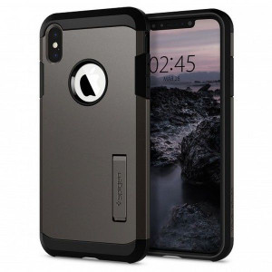 Spigen Tough Armor Iphone Xs Max Gun Metal 065cs25131