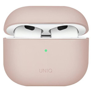 Uniq Etui Lino Airpods 3 Gen. Silicone Różowy/blush Pink