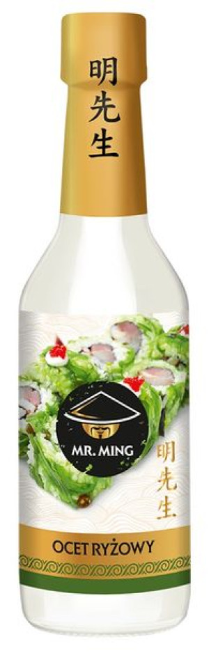 Ocet ryżowy wegański 150 ml - Mr. Ming