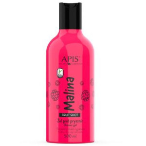 Apis Fruit Shot Malinowy żel pod prysznic 500 ml Nowy Apis kąpiel i pryszni