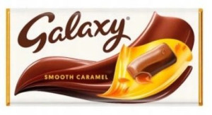 1x135g MARS GALAXY Czekolada mleczna z karmelem UK