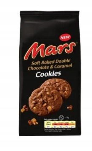 1x162g MARS Cookies ciastka UK