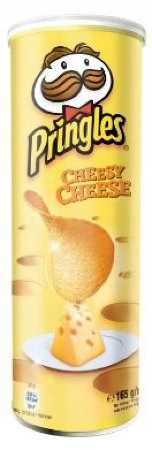 1x165g PRINGLES cheesy cheese chipsy