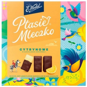 1x360g WEDEL Ptasie Mleczko Cytrynowe