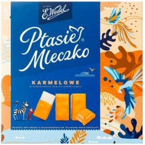 1x360g WEDEL Ptasie Mleczko Karmelowe czekoladki